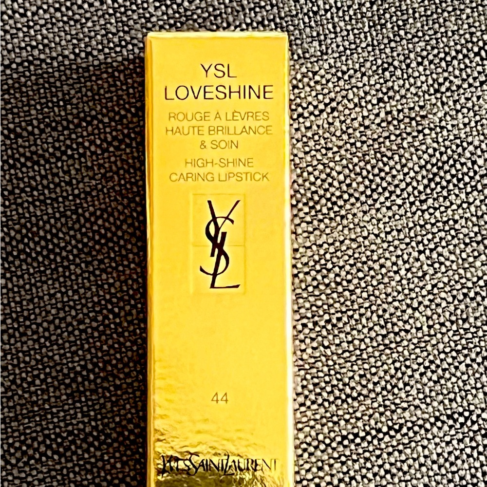 YSL high shine caring lipstick color #44 nude